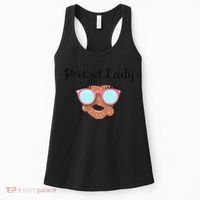 Womens Pretzel Lady, Sonic Mothers Mother's Day, Mom, Matching Women's Tank Top thumb 0