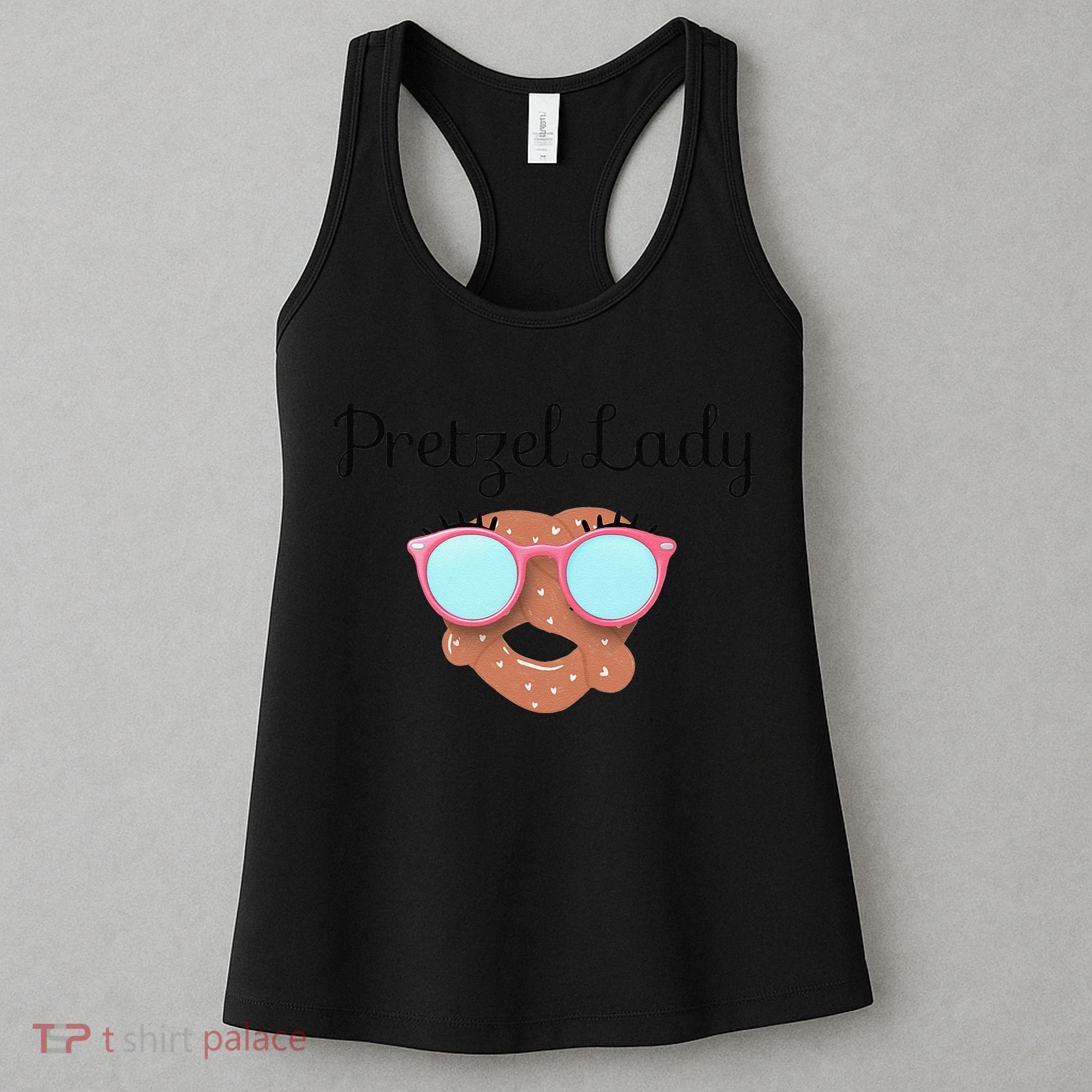 Womens Pretzel Lady, Sonic Mothers Mother's Day, Mom, Matching Women's Tank Top