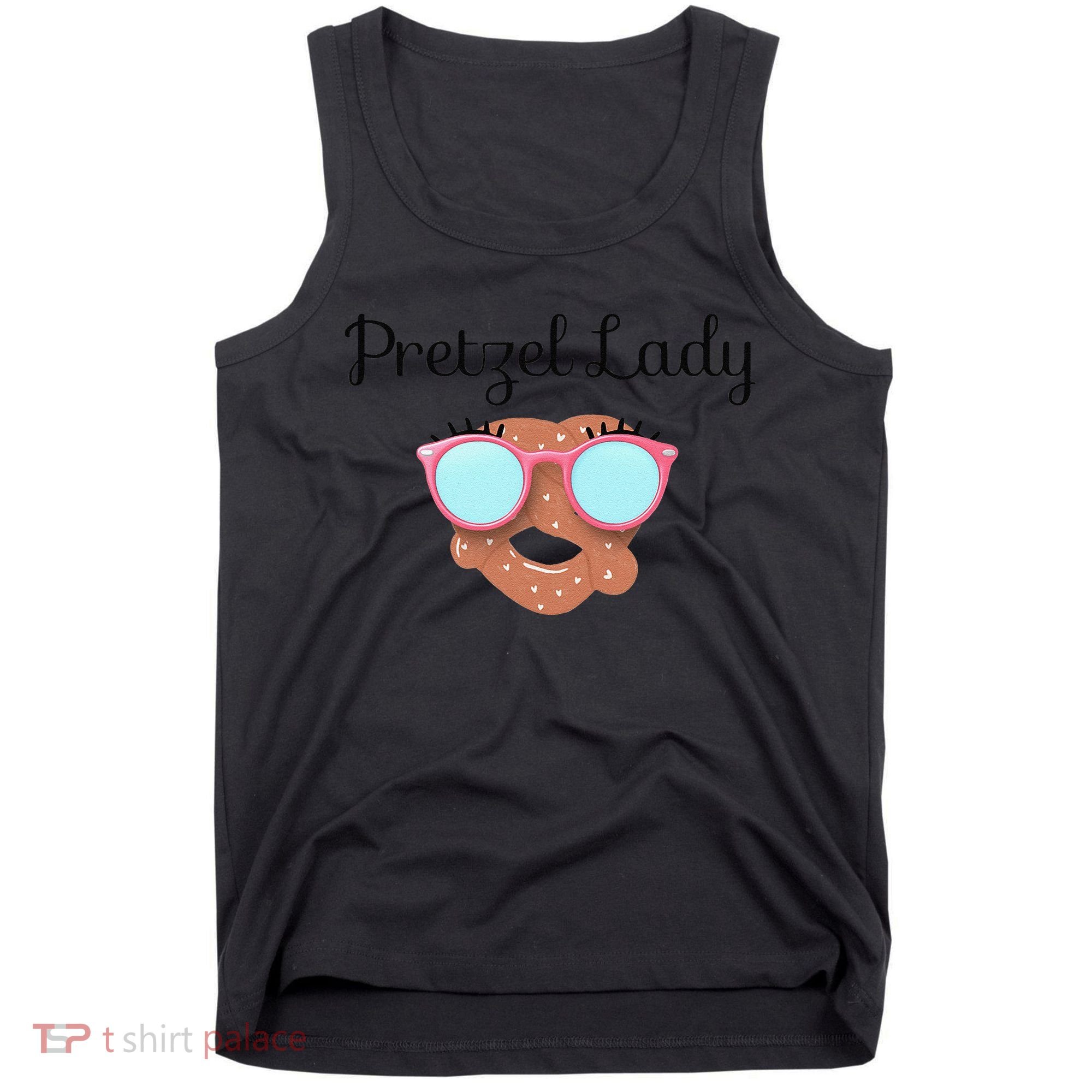 Womens Pretzel Lady, Sonic Mothers Mother's Day, Mom, Matching Tank Top