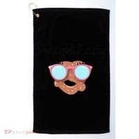 Womens Pretzel Lady, Sonic Mothers Mother's Day, Mom, Matching Golf Towel thumb 0