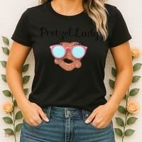 Womens Pretzel Lady, Sonic Mothers Mother's Day, Mom, Matching Women's T-Shirt thumb 2