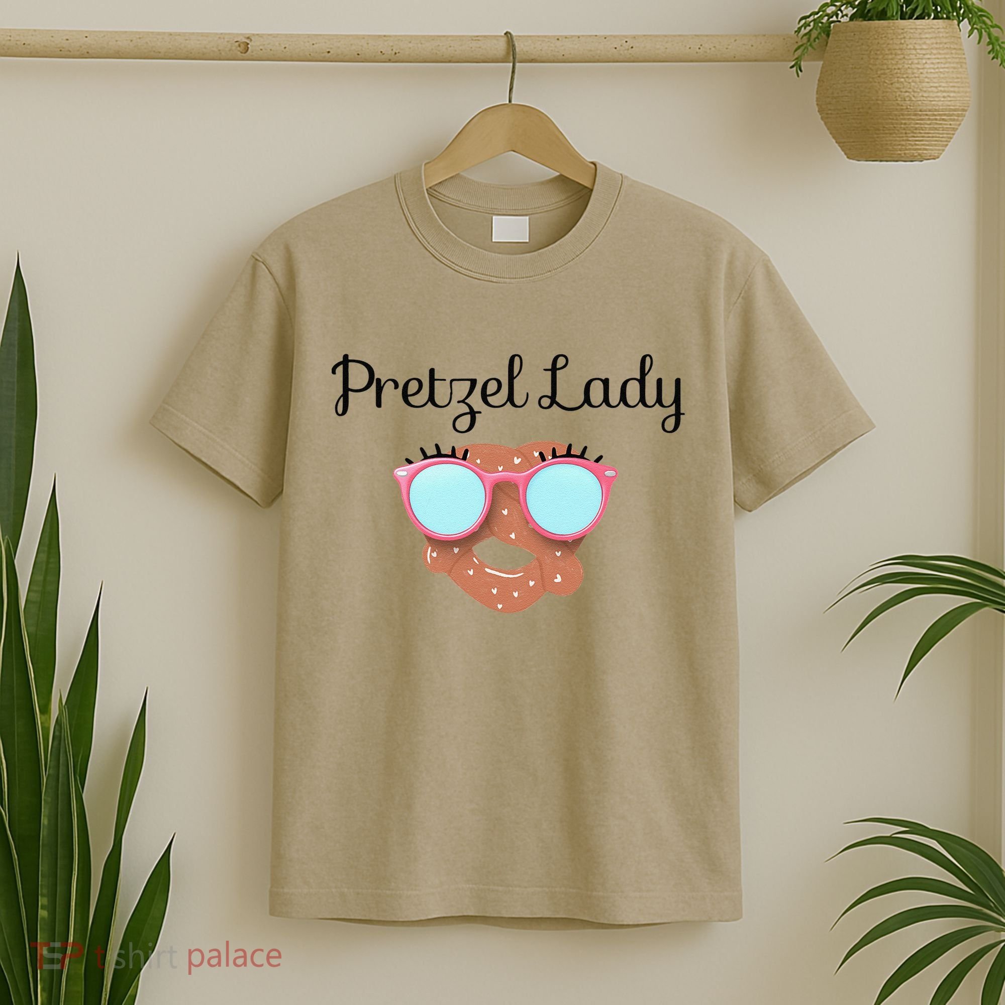 Womens Pretzel Lady, Sonic Mothers Mother's Day, Mom, Matching T-Shirt