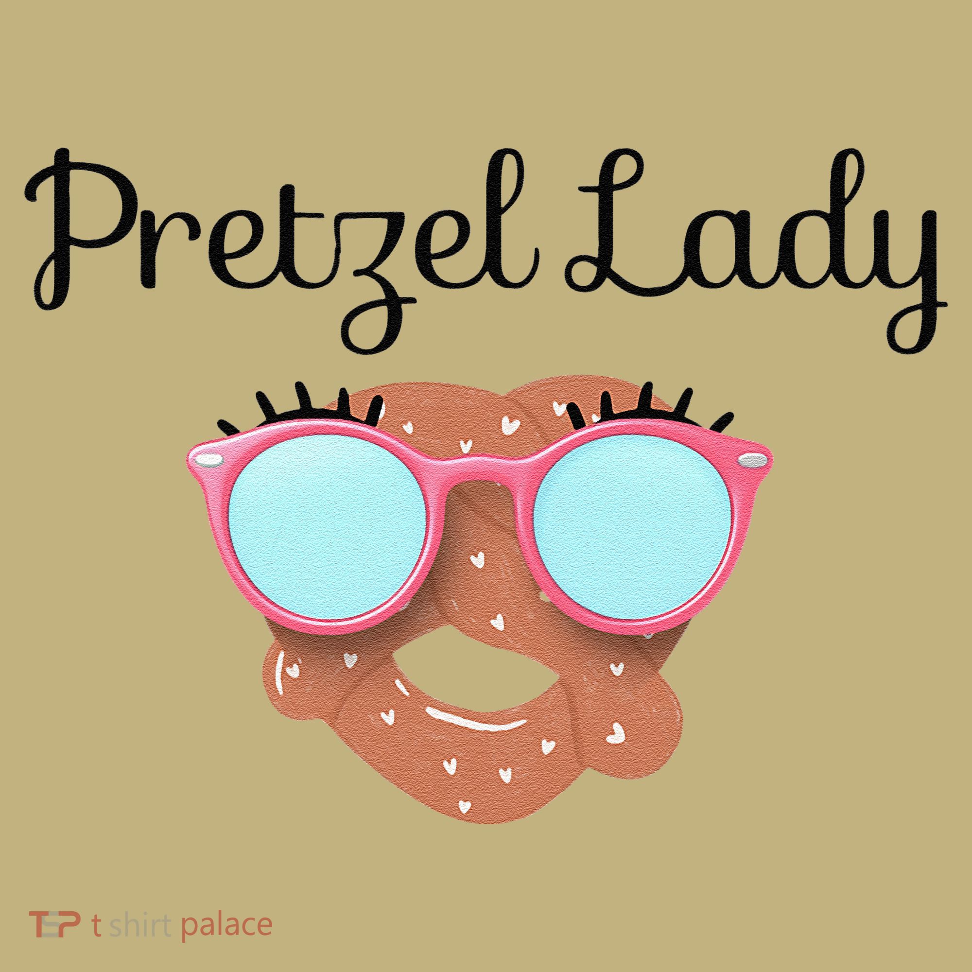 Womens Pretzel Lady, Sonic Mothers Mother's Day, Mom, Matching Polo