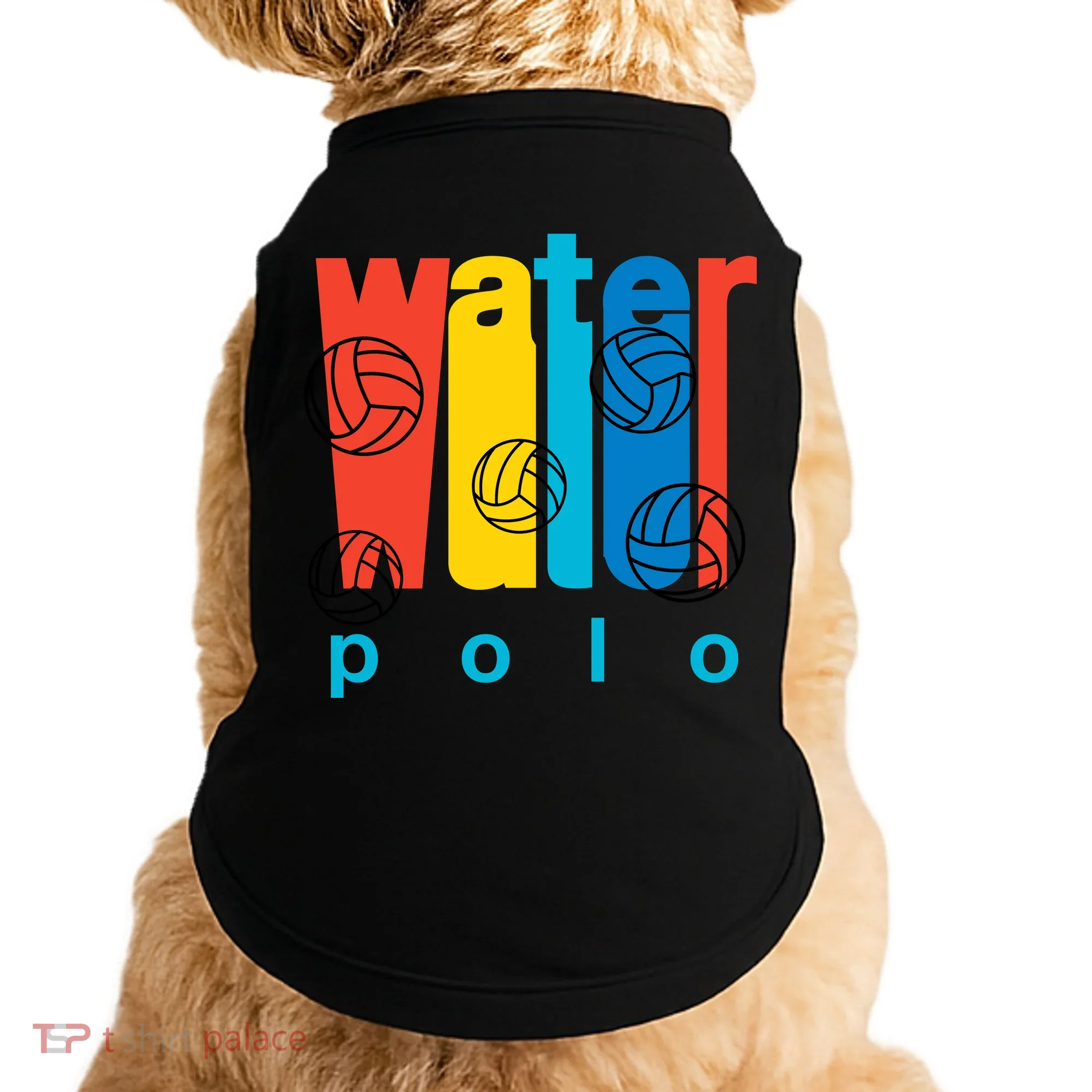 Water Polo Logo Doggie Tank