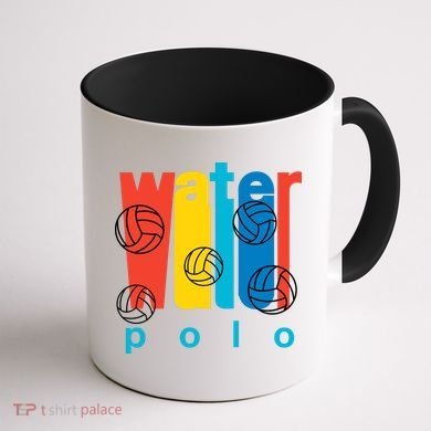Water Polo Logo Coffee Mug back