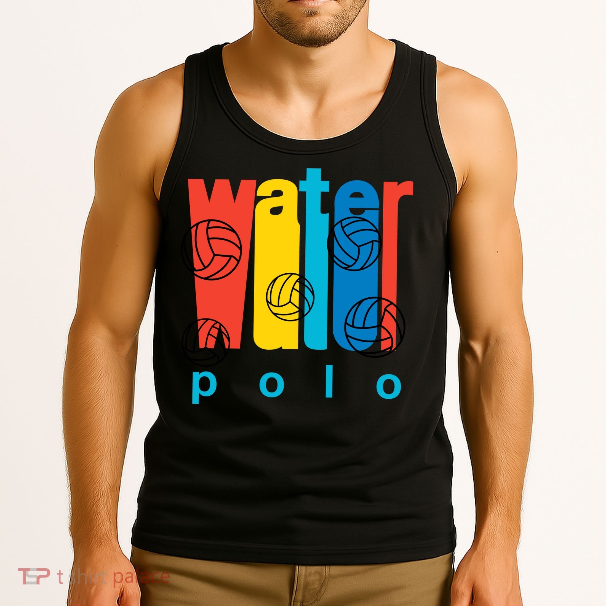Water Polo Logo Tank Top