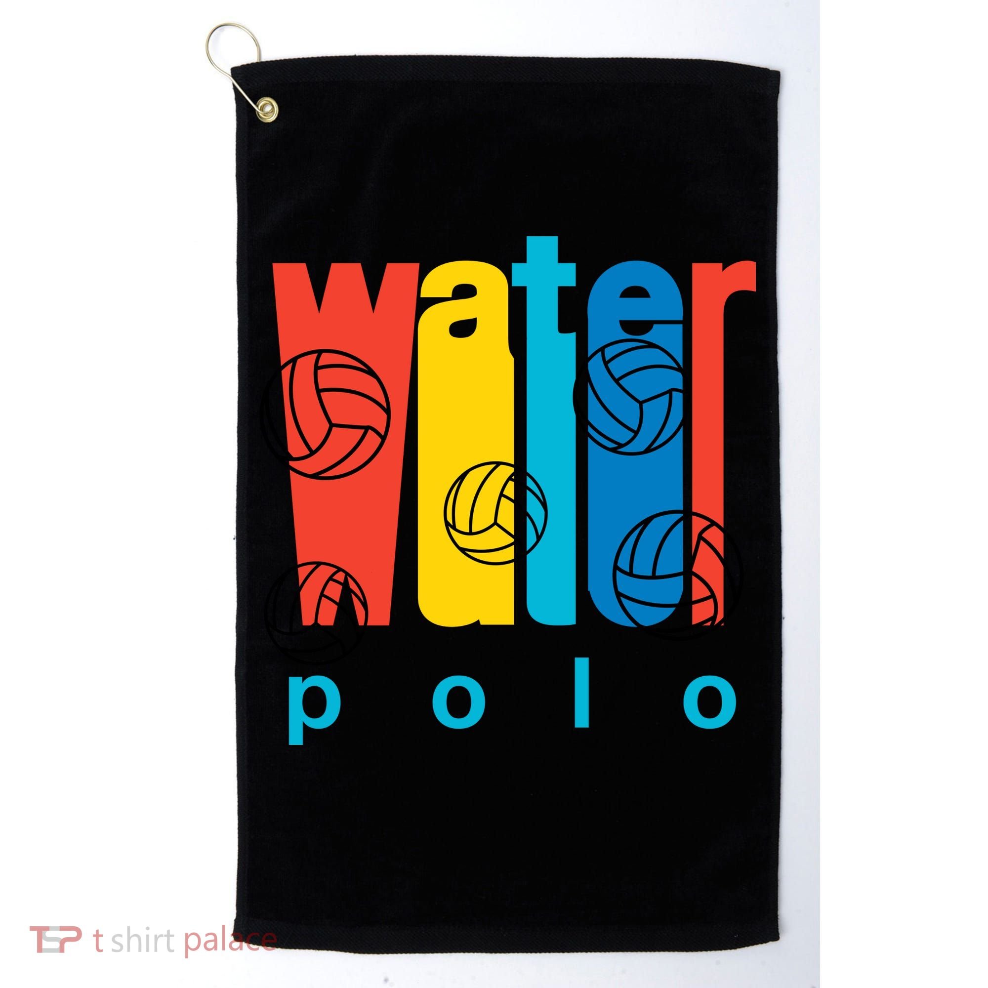Water Polo Logo Golf Towel