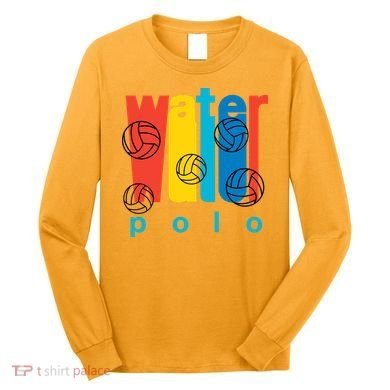 Water Polo Logo Long Sleeve Shirt