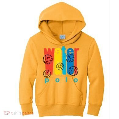 Water Polo Logo Kids Hoodie