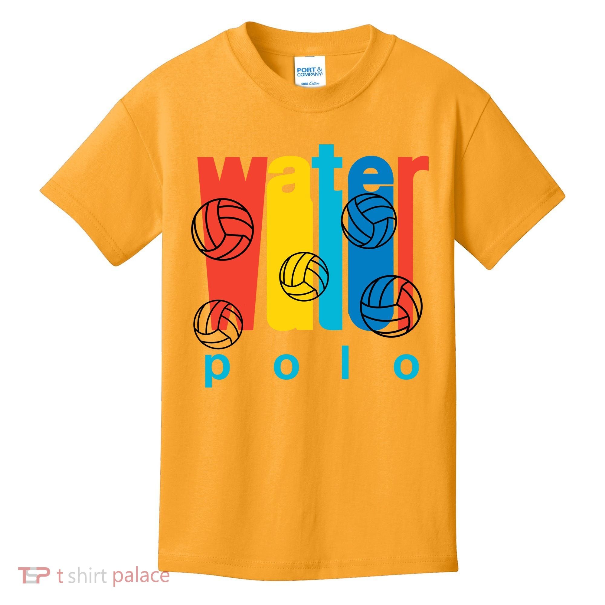 Water Polo Logo Kids T-Shirt