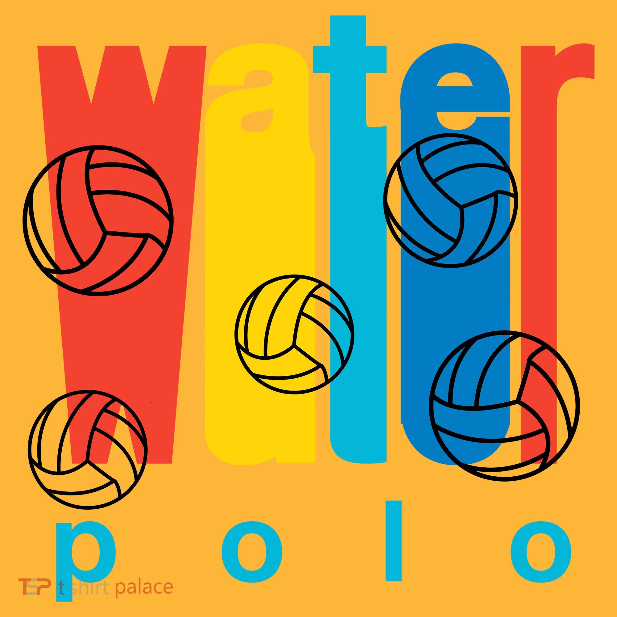 Water Polo Logo Kids T-Shirt
