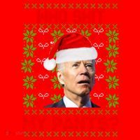 Who Pooped My Pants? Funny Biden Ugly Christmas Santa Hat thumb 1