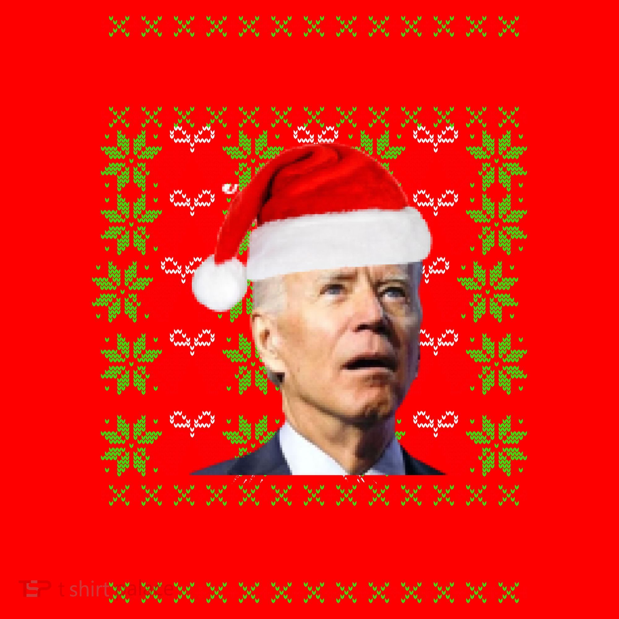 Who Pooped My Pants? Funny Biden Ugly Christmas Santa Hat