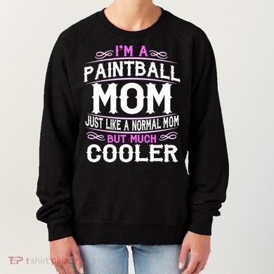Wo Paintball Mom Cute Sporting Mom Gift Great Gift Women's Sweatshirt