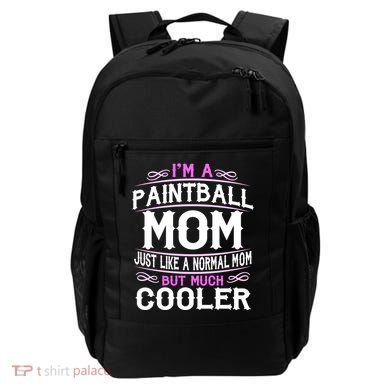 Wo Paintball Mom Cute Sporting Mom Gift Great Gift Backpack