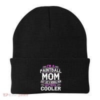 Wo Paintball Mom Cute Sporting Mom Gift Great Gift Beanie thumb 0