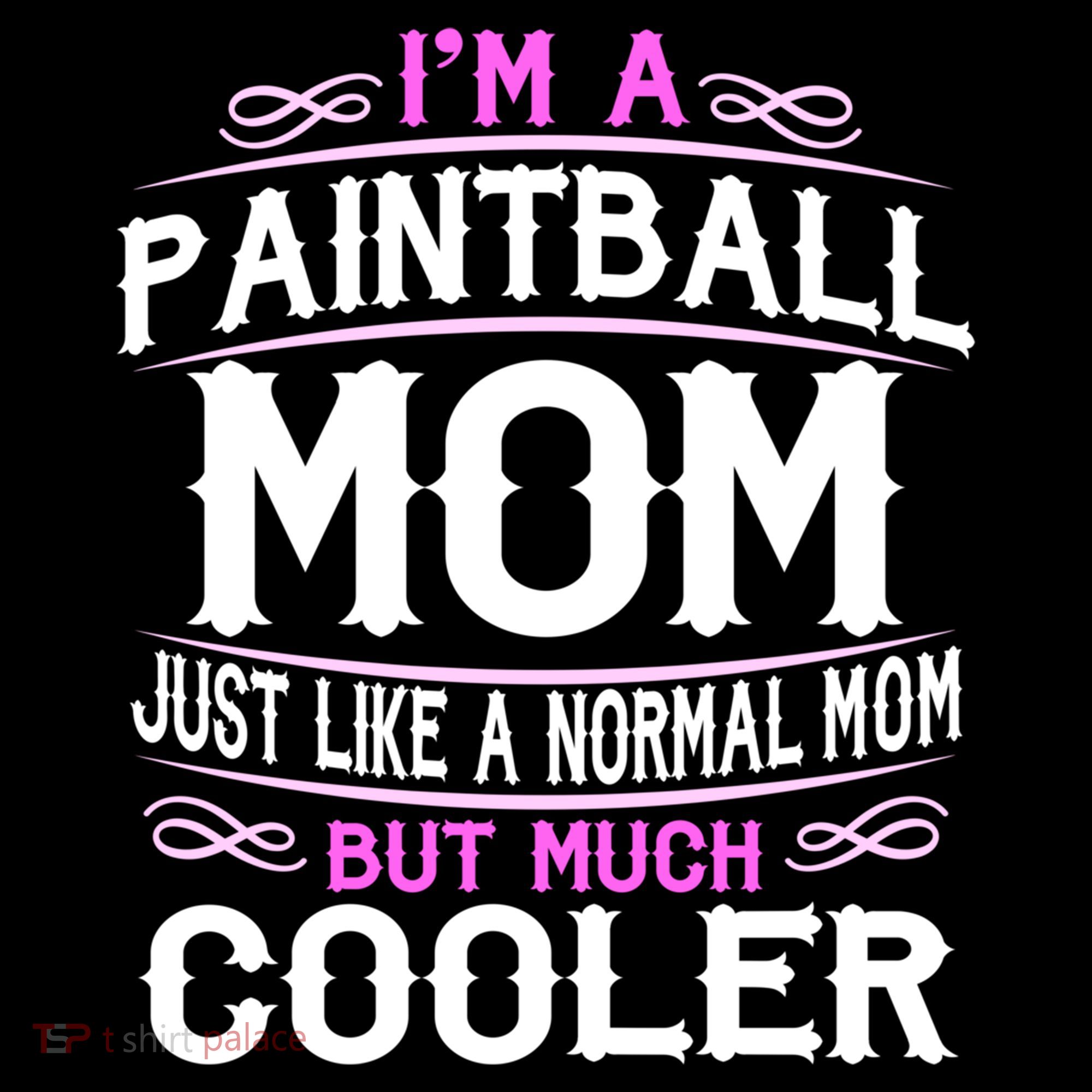 Wo Paintball Mom Cute Sporting Mom Gift Great Gift Women's Hoodie