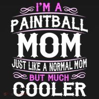 Wo Paintball Mom Cute Sporting Mom Gift Great Gift Ornament thumb 1