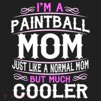 Wo Paintball Mom Cute Sporting Mom Gift Great Gift Hat thumb 2