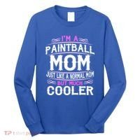 Wo Paintball Mom Cute Sporting Mom Gift Great Gift Long Sleeve Shirt thumb 0