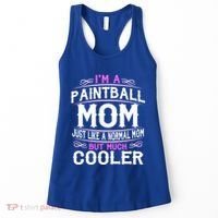 Wo Paintball Mom Cute Sporting Mom Gift Great Gift Women's Tank Top thumb 0