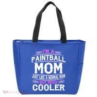 Wo Paintball Mom Cute Sporting Mom Gift Great Gift Tote Bag thumb 0
