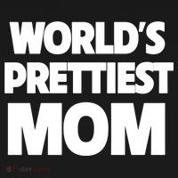 World's Prettiest Mom Funny Mothers Day Gift Sexy Hot Mama Gift Women's Hoodie thumb 2