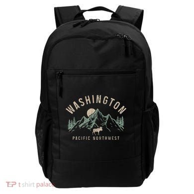 Washington Pnw Moose Pacific Northwest Souvenir Pride Backpack