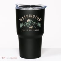Washington Pnw Moose Pacific Northwest Souvenir Pride Tumbler thumb 0