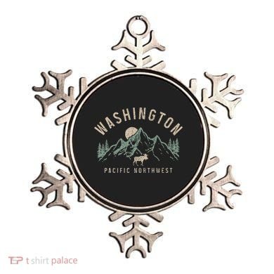 Washington Pnw Moose Pacific Northwest Souvenir Pride Ornament
