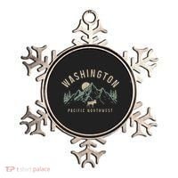 Washington Pnw Moose Pacific Northwest Souvenir Pride Ornament thumb 0