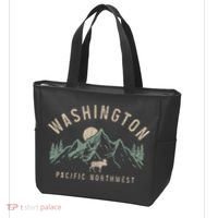 Washington Pnw Moose Pacific Northwest Souvenir Pride Tote Bag thumb 3