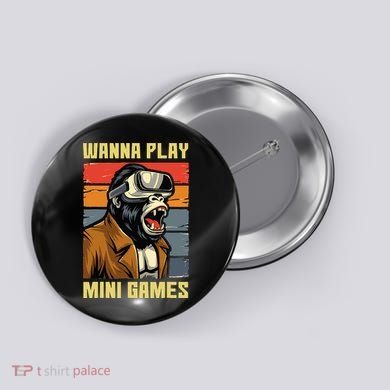 Wanna Play Mini Games Gorilla Monke Tag Gorilla Vr Gamer Button