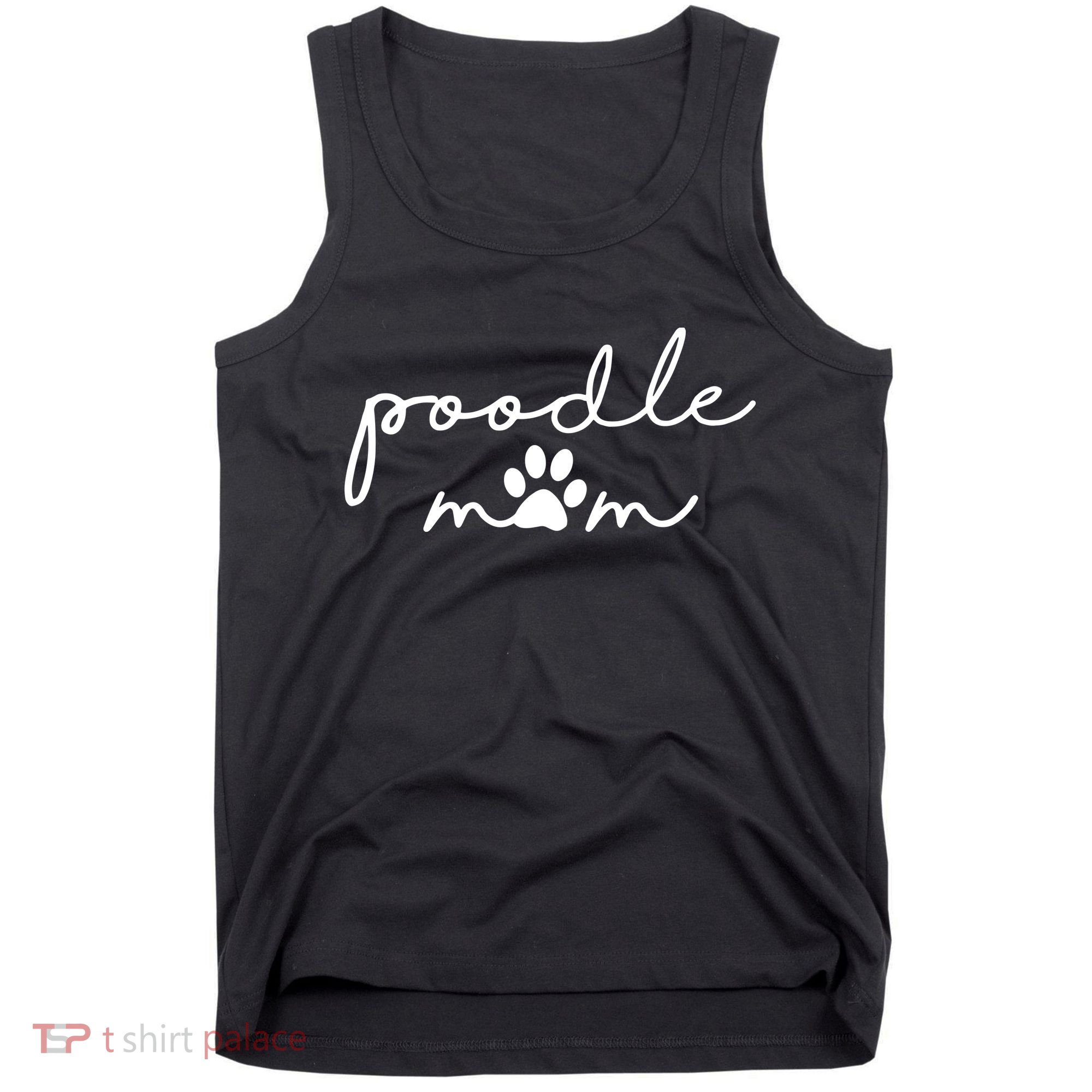 Womens Poodle Mom Dog Mama For Women Tank Top