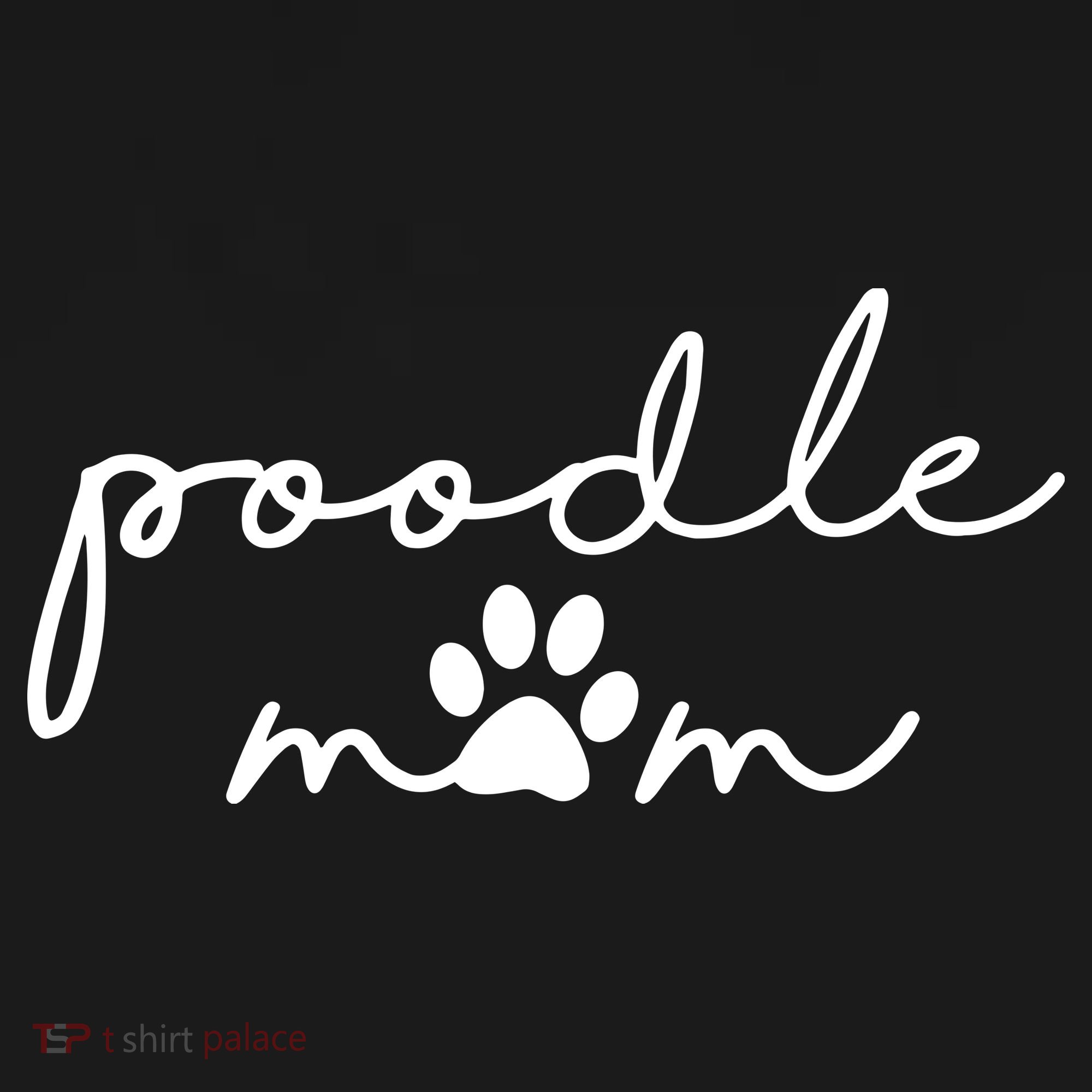Womens Poodle Mom Dog Mama For Women Tank Top