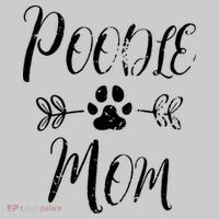 Womens Poodle Mom Poodle Lover Owner Funny Dog Mom Bucket Hat thumb 4