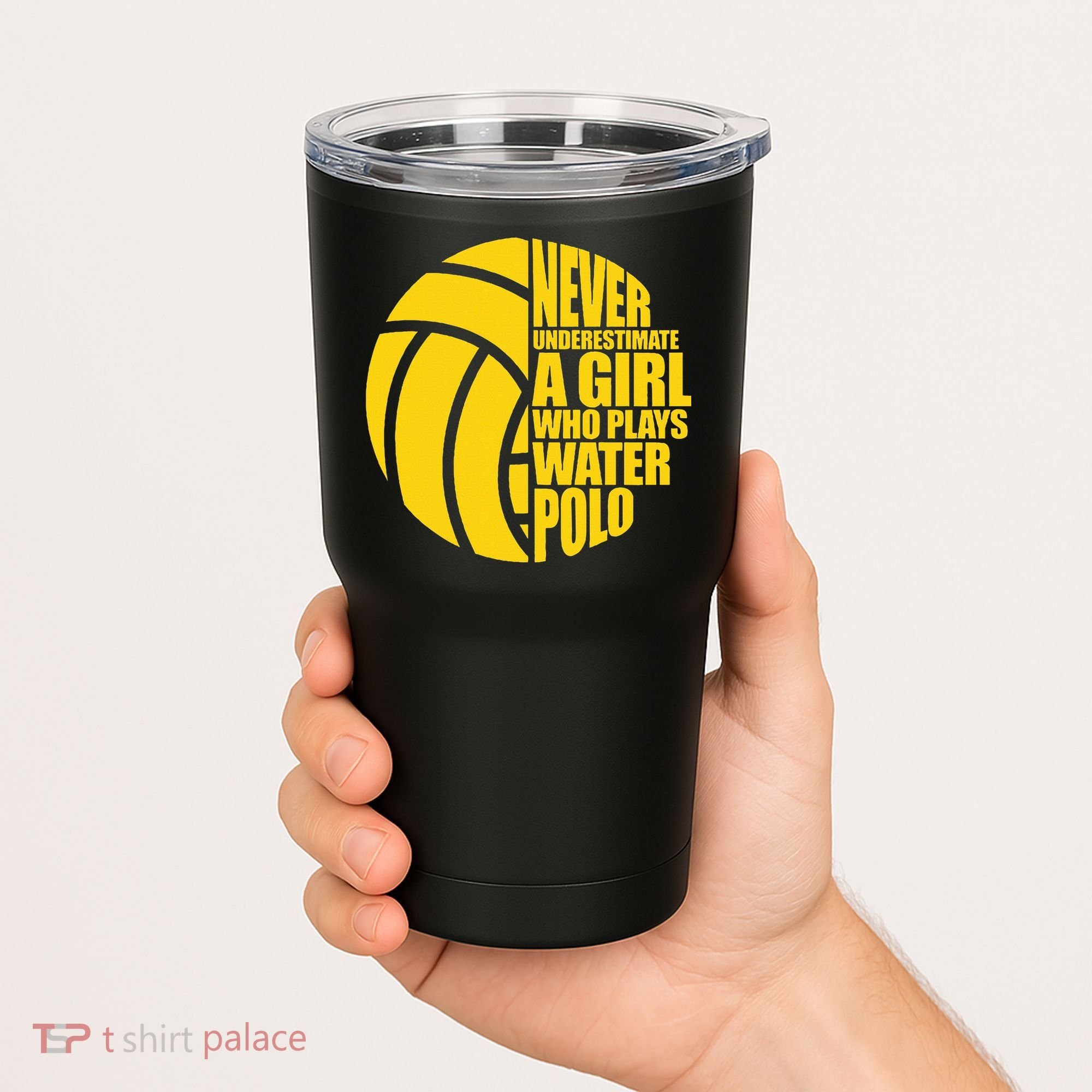 Water Polo Never Underestimate A Girl Who Plays Water Polo Tumbler