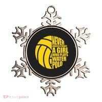 Water Polo Never Underestimate A Girl Who Plays Water Polo Ornament thumb 0