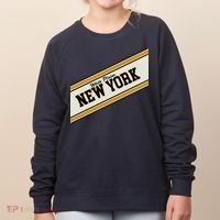 White Plains New York Varsity Logo Women's Sweatshirt thumb 0