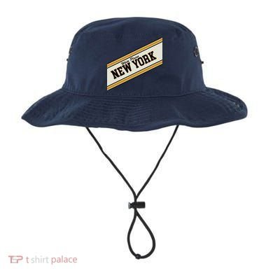 White Plains New York Varsity Logo Bucket Hat
