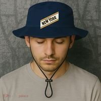 White Plains New York Varsity Logo Bucket Hat thumb 2
