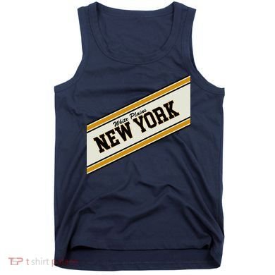 White Plains New York Varsity Logo Tank Top
