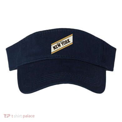 White Plains New York Varsity Logo Visor