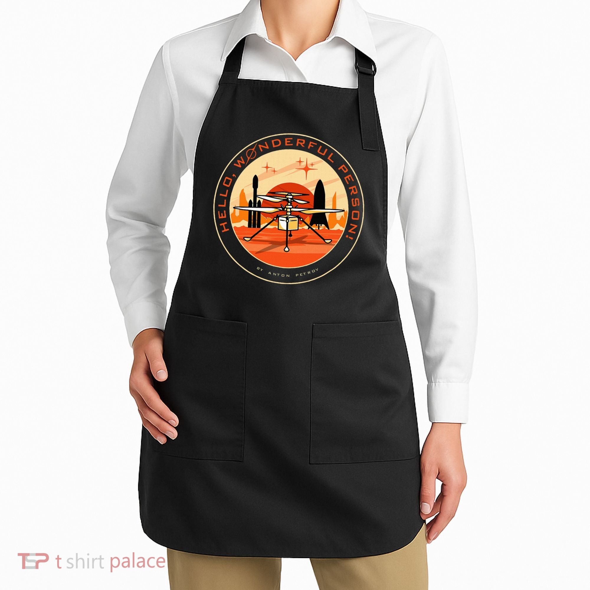 Wonderful Person On Mars Apron