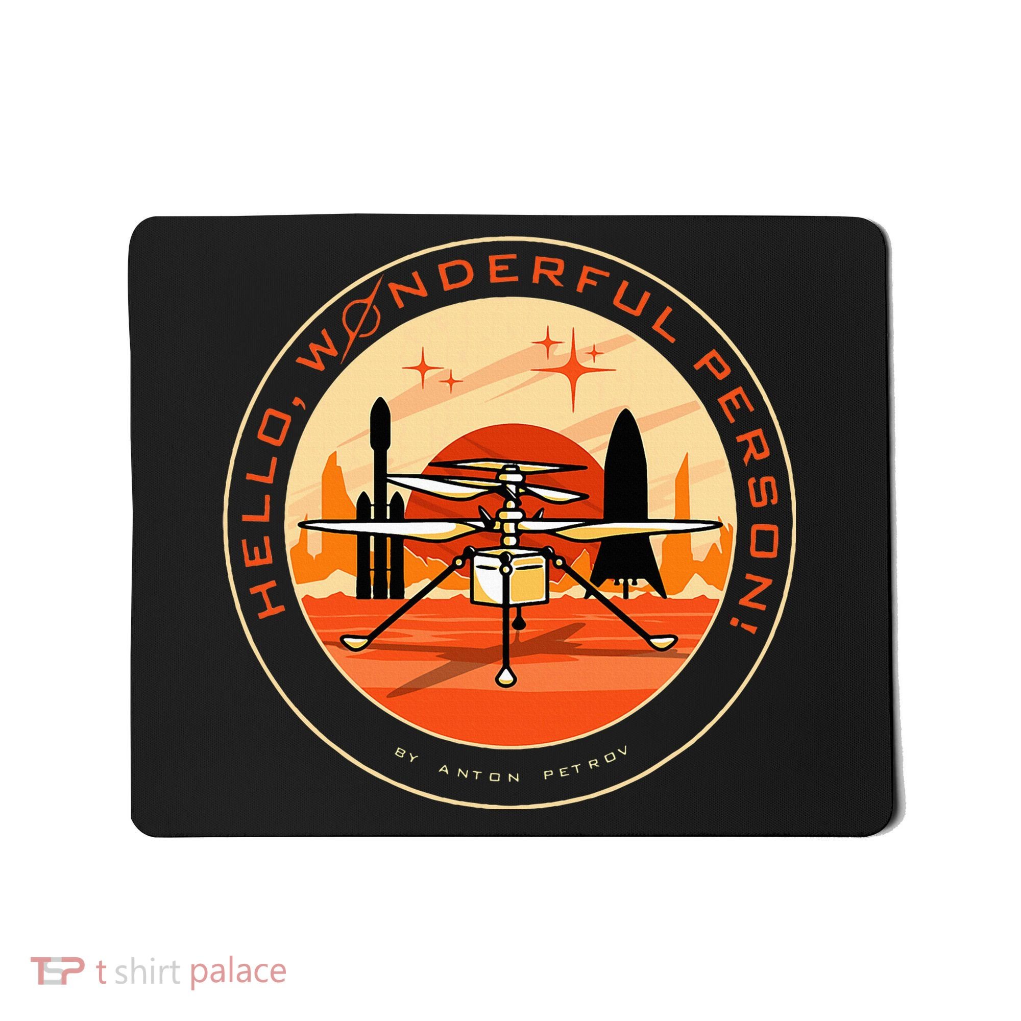 Wonderful Person On Mars Mousepad