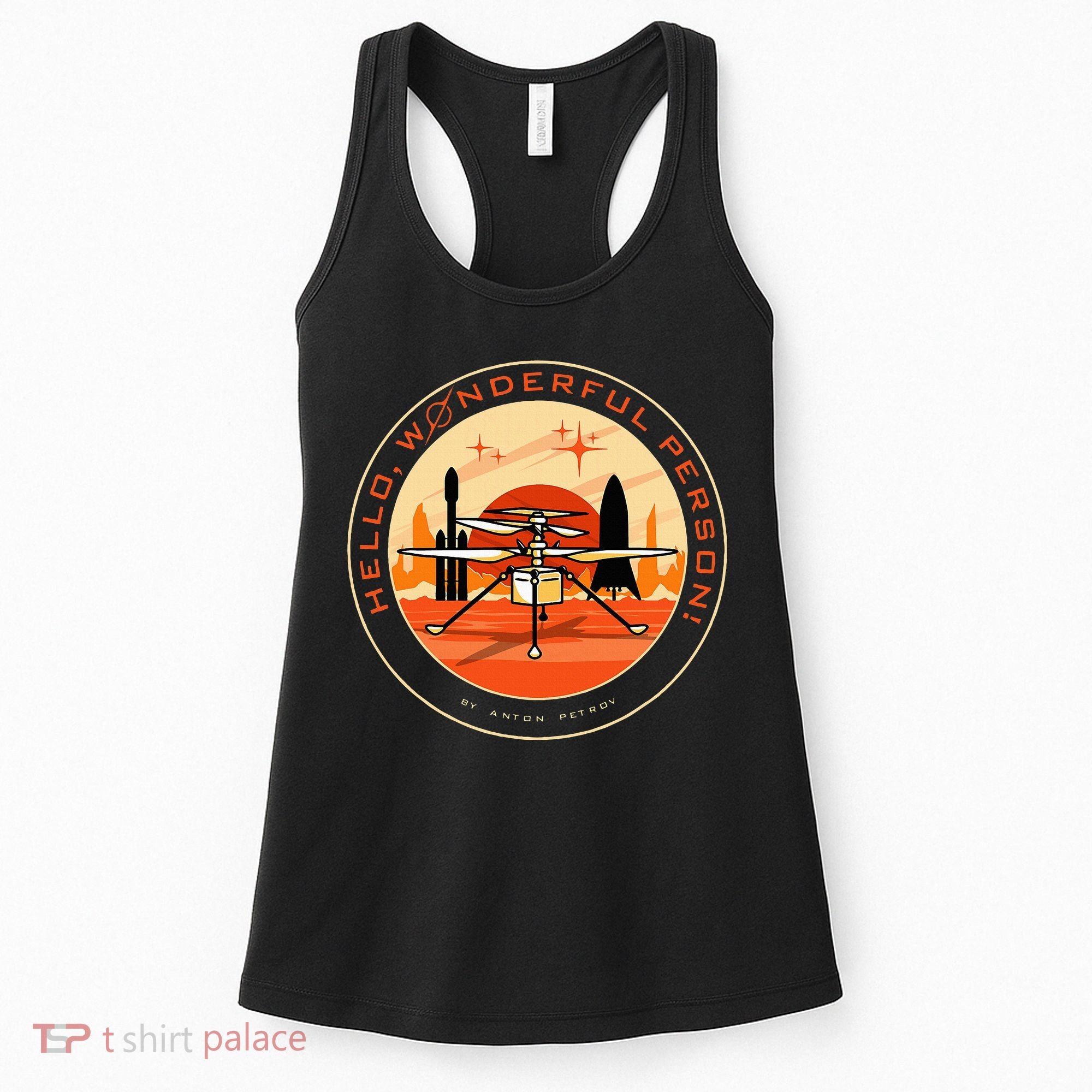 Wonderful Person On Mars Women's Tank Top