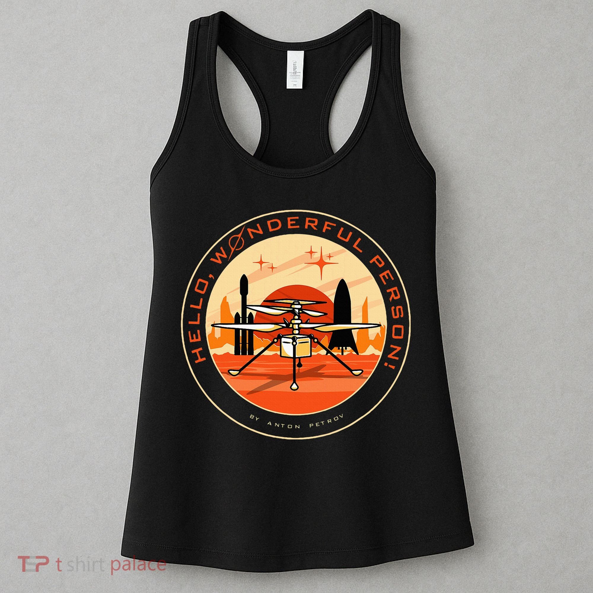Wonderful Person On Mars Women's Tank Top