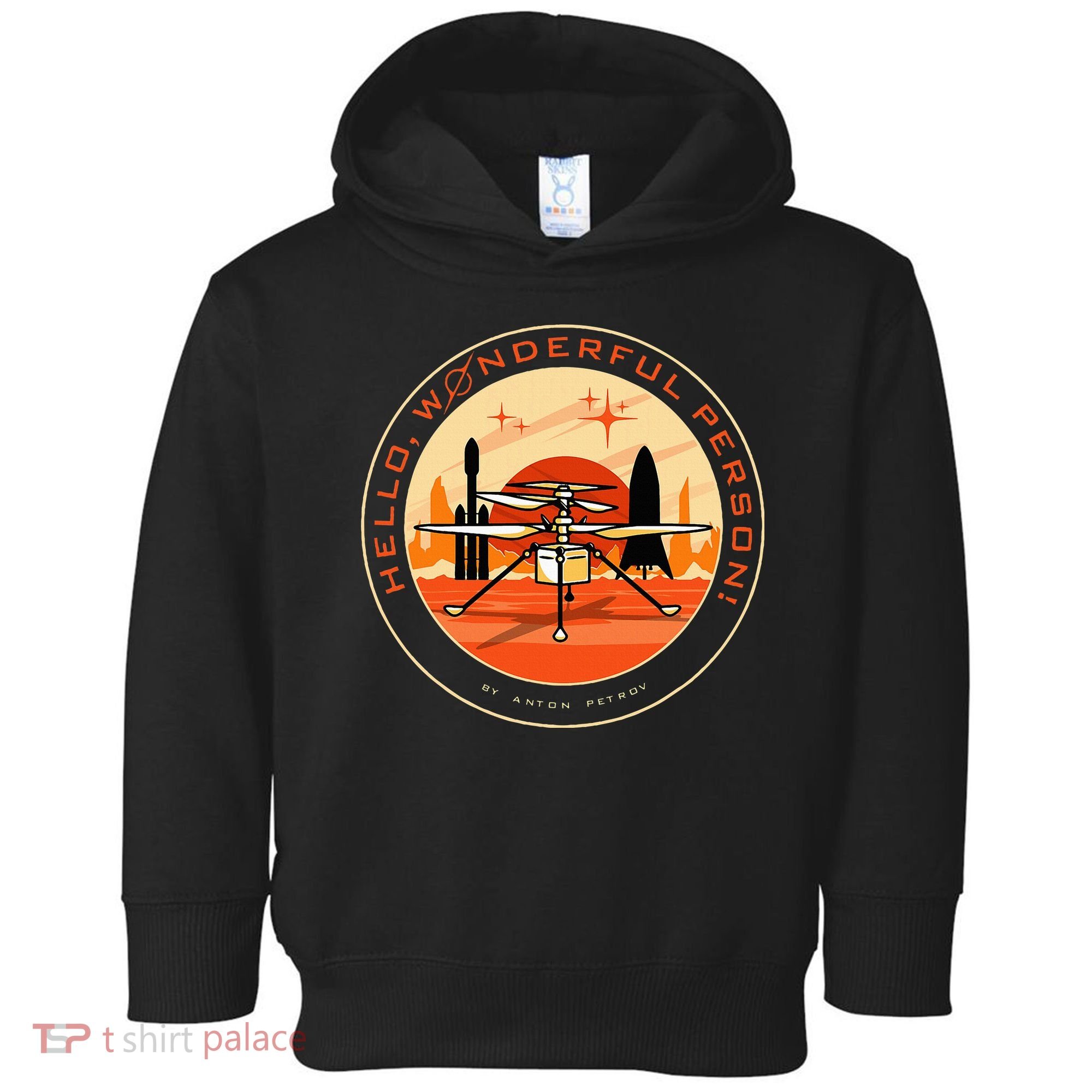 Wonderful Person On Mars Toddler Hoodie