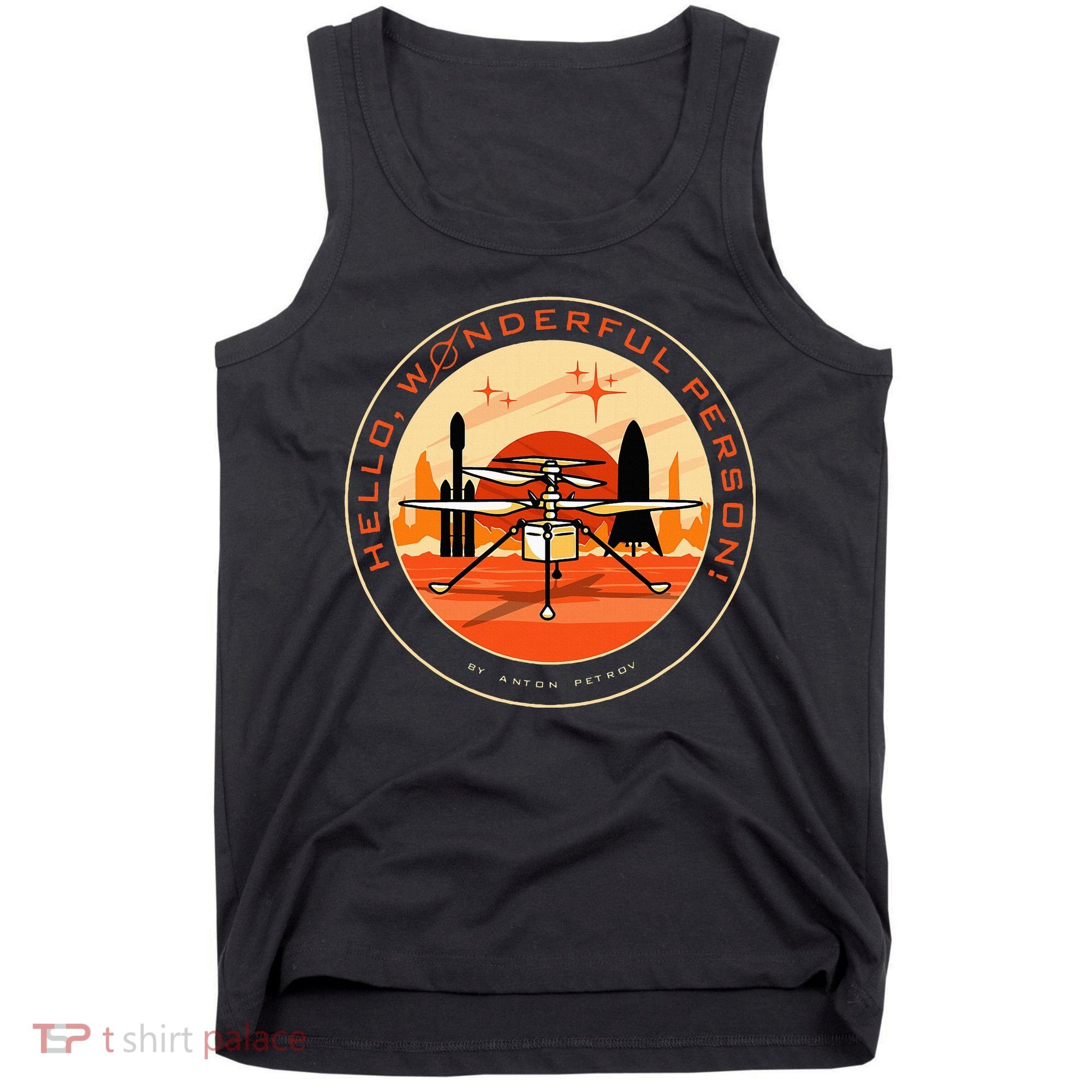 Wonderful Person On Mars Tank Top