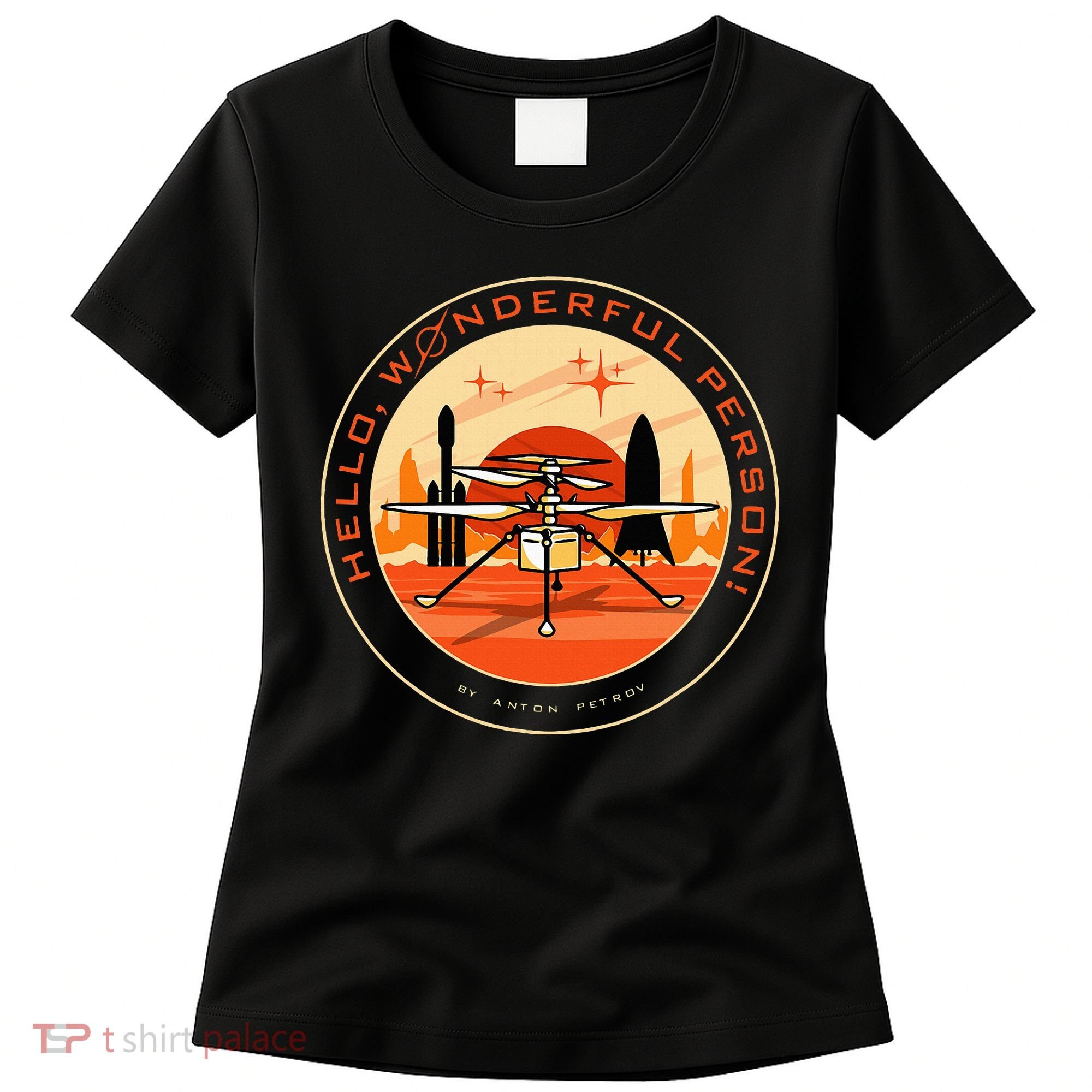 Wonderful Person On Mars Women's T-Shirt